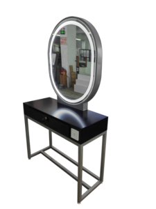 2024 son klasik siyah altın kuaför ayna istasyonu 10-Year garanti sıcak satış ticari istasyonu yatak odası mutfak otel - Product Image 5