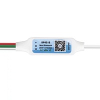 SP621E Mini Controlador LED de Atenuador de Música para Luces de Tira de Píxeles Direccionables WS2811 WS2812B IC, 1 Unidad, 2 Unidades, 2 Unidades