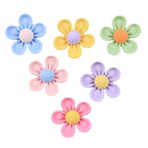 Fleur en résine d'amour pour enfants Résine écologique Couleurs vives Fleur en résine pour <span class=keywords><strong>Crocs</strong></span>/artisanat - Product Image 4