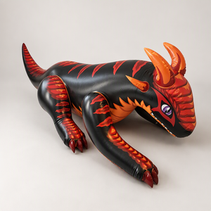 Phenod Dragón Inflable Gigante sin Alas para Montar, de PVC, Personalizable en Tamaño y Color, Certificado CE, 2 Años de Garantía - Product Image 1