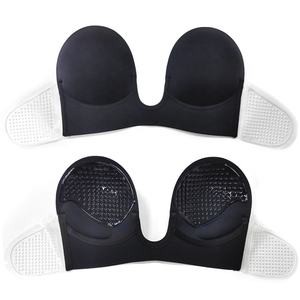 Coller sur <span class=keywords><strong>soutien</strong></span>-<span class=keywords><strong>gorge</strong></span> dos nu et sans bretelles en forme de V adhésif en silicone <span class=keywords><strong>invisible</strong></span> de <span class=keywords><strong>grande</strong></span> <span class=keywords><strong>taille</strong></span> en forme de U profond - Product Image 2