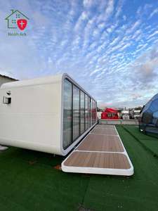 Lujoso contenedor de casa modular portátil personalizado Apple cabina móvil - Product Image 5