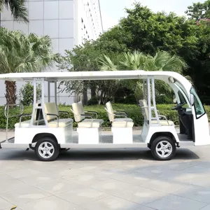 מותאם אישית 17 מושבים מעבורת תיירים חשמלית רכב שירות רכב אוטובוס טיולים אוטובוס טיולי תיירות