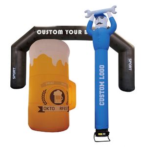 Arco Inflable Navideño de Diseño Personalizado para Eventos, Modelo de Dibujos Animados Inflable, Arco Inflable de Pascua - Product Image 1