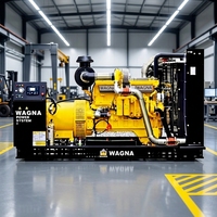 Generador Diésel Wagna de 280kw de Potencia Principal y 310kw de Potencia de Reserva, Tipo Abierto, Trifásico, Refrigerado por Agua, con Protección Contra Rayos