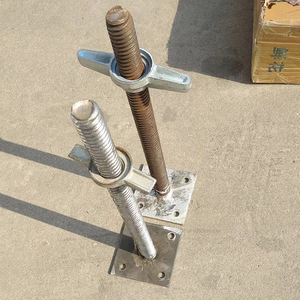 Có thể điều chỉnh ống thép mạ kẽm Prop cơ sở Jack xây dựng Jack vít Nut layher giàn giáo các bộ phận điều chỉnh chân phụ kiện - Product Image 4