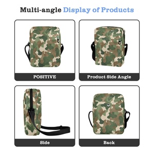 Bolsos Bandolera Cruzados de Camuflaje Verde Personalizados al por Mayor con Material Duradero, Bolsos de Hombro Casuales y Modernos para la Escuela - Product Image 4