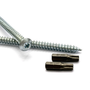 <span class=keywords><strong>Vis</strong></span> à tête fraisée à empreinte Torx en acier zingué <span class=keywords><strong>pour</strong></span> cadres de fenêtres et de portes, vente en gros - Product Image 5