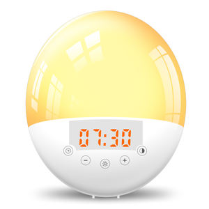 Réveil au lever du soleil Réveil avec <span class=keywords><strong>radio</strong></span> FM Nature Sounds - Product Image 1