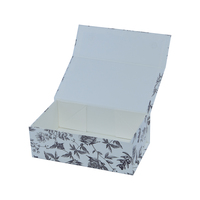 Boîtes d'emballage de luxe pour chaussures et vêtements, avec couvercle magnétique, impression personnalisée du logo, boîte cadeau pliable pour chaussettes, boîte pliable