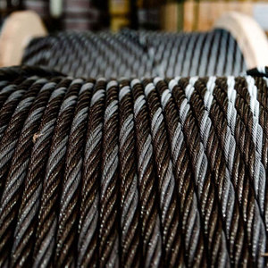 สายเคเบิลลวดเหล็กคุณภาพสูงขนาด 16 มม. ผลิตจากเหล็กกล้าที่ไม่ผสมโลหะ บริการเชื่อมและดัด - Product Image 3