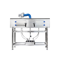 Machine automatique d'applicateur de film rétractable d'étiquette de bande de manchon de collier de bouteille en PVC