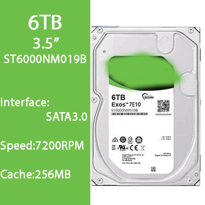Disco Rigido Enterprise ST6000NM019B, 3.5" SATA3.0, Velocità 7200rpm, 256GB di Cache per Centri Dati e Archiviazione NAS - Product Image 1