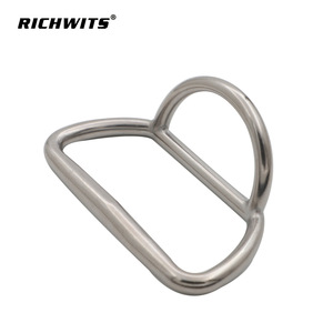 Anneaux en D en acier inoxydable pour bateaux pneumatiques Poignées de coque sécurisées pour le remorquage et anneaux en fer à cheval Pièces et accessoires - Product Image 2