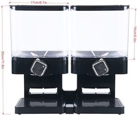 Distributeur de céréales en plastique coréen, pour aliments, noix, céréales, en vrac, par gravité supérieure
