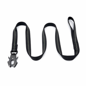 Correa de perro con hebilla de liberación rápida, correa de entrenamiento elástica ajustable con Clip de rana para correr al aire libre, caminar táctico - Product Image 1