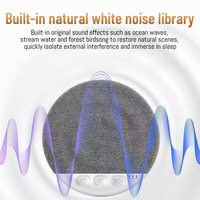 Haut-parleur pour oreiller pour dormir, haut-parleur ultra-fin de 12 mm à placer sous l'oreiller, aide au sommeil sans fil avec bruit blanc