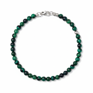 Bracelet en perles de pierres précieuses de 4 mm, diamants, agates, perles, forme de boule, religieux orthodoxe, pour les fêtes, les anniversaires, cadeau parfait - Product Image 1