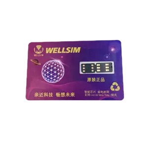 适用于iphone 6至14专业版IOS 16双sim卡芯片Wellsim专业版Wellsim卡的QPE Wellsim程序