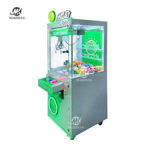 Maker yüksek döner ucuz çocuklar favori plastik jetonla çalışan oyun Arcade pençe makinesi timsah Metal bebek makinesi - Product Image 6