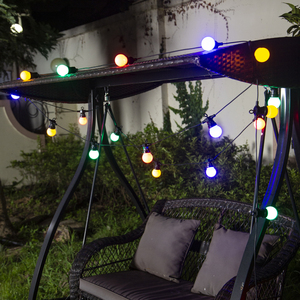 <span class=keywords><strong>Guirnalda</strong></span> de luces Led de Navidad para exteriores, luces de decoración de fiesta de boda, bola redonda - Product Image 3