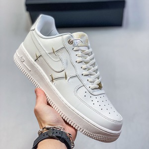 Zapatillas Pure Original <span class=keywords><strong>Force</strong></span> <span class=keywords><strong>1</strong></span> <span class=keywords><strong>Air</strong></span> <span class=keywords><strong>Force</strong></span> One en Gris Marrón, Blanco Hueso, Azul Hielo y Color Té Longjing, Unisex, Casuales, Versátiles, de Cuero Genuino - Product Image 4