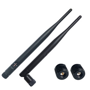 Antennes à gain élevé Taidacent Whip repliées avec connecteur mâle/femelle nickelé 19,5 cm 1200 MHz 1,2 GHz Antenne FPV 1,2 GHz - Product Image 3