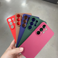 Étui de téléphone portable souple en TPU mat de couleur unie de 2,0 mm pour Samsung Galaxy S26 Ultra S25 FE