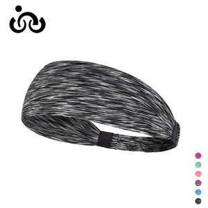 Summer <b>Sports</b> <b>Headband</b> Stripe Pattern Sweat Absorbing For Running Fitness Yoga Universal Size High Permeability - Product Image 3
