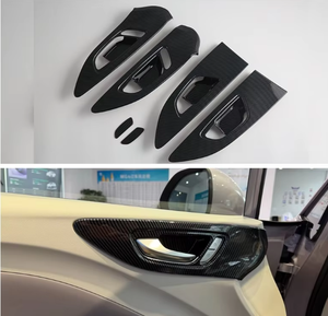 Patch décoratif de revêtement intérieur ABS pour 26 <span class=keywords><strong>MG4</strong></span> Sortie d'air Levier de vitesses Console centrale Garniture Accessoires intérieurs de voiture - Product Image 5