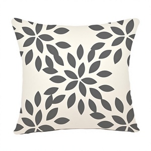 Manufacturer Wholesale Set of 4 Knitted <b>Sofa</b> Pillow <b>Covers</b> Home Sweet Home Geometric Cushion <b>Covers</b> Custom - Product Image 2