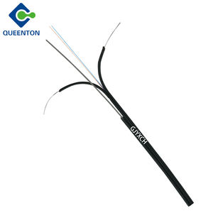Prix usine GJYXCH – Câble de branchement FTTH extérieur à succès, 1 ou 2 fibres, G657A, câble plat 1,0 mm, câble à fibre optique en acier - Product Image 5