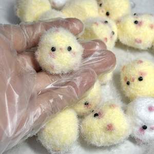 CHENXI Mini Chick Taba Squishy, Juguete Antiestrés, TPR, Animales Suaves para Apretar, Juguete Sensorial para Aliviar el Estrés, Regalos - Product Image 5