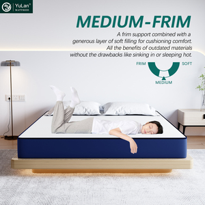 Qualitäts-Memory-Gel-Matratze für Erholsamen Schlaf, Schaumstoffmatratze in King- und Queen-Size, Vakuumkomprimierte Matratze - Product Image 6