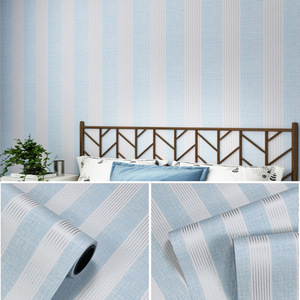 ORON – Nouveaux Rouleaux de <span class=keywords><strong>Papier</strong></span> <span class=keywords><strong>Peint</strong></span> Adhésif en Tissu Non-Tissé à Rayures, Décoration Murale Moderne en PVC pour la Maison - Product Image 6