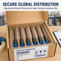 Connecteur Industriel Étanche à 2/3/4 Broches en PTFE à Verrouillage Automatique pour Harnais de Câblage, Idéal pour Machines Lourdes et Ordinateurs – Vente Directe Usine