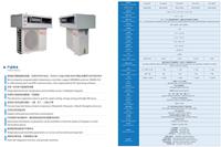 Climatiseur de précision de type suspendu THS 025PFT à 150PFT pour le refroidissement extérieur et en drive-in
