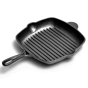 Sắt đúc đồ nấu nướng vỉ nướng/nướng PAN phẳng tráng men lớp phủ thấp moq cho gas và cảm ứng đồ nấu nướng nấu ăn thiết lập - Product Image 2