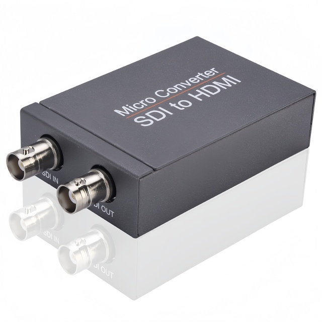 Micro Converter SDI to HDTV&HDTV to SDI Converter Dual Loop Output 1080P SDI to HDTV Converter