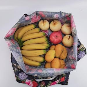 Bolsa de compras de nailon resistente y resistente, bolsa de compras ecológica, bolsa de compras plegable de poliéster 210D reutilizable, personalizada - Product Image 4