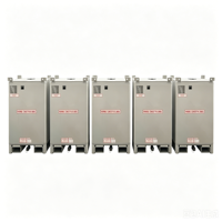 Réservoir IBC en acier inoxydable de 3 mm d'épaisseur homologué DOT Wanlong, 550 gallons, avec garantie d'un an pour les matières dangereuses