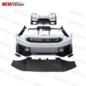 Para 2008-<span class=keywords><strong>2016</strong></span> <span class=keywords><strong>Nissan</strong></span> GTR35 Facelift 24 kit envolvente antiguo Facelift parachoques delantero y trasero faldones laterales paneles de hoja de ala trasera - Product Image 6