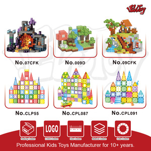 Juego de 40 Bloques Magnéticos de Construcción TNT World de 20 mm y 2 cm con Temática de Princesas y Héroes en Caja de Hierro - Product Image 6