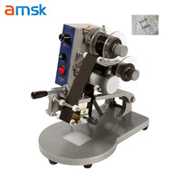 DY-8 gros Portable impression manuelle Date de Production numéro de lot impulsion ruban thermique Machine d'impression de Date Machine de codage