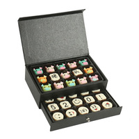 Boîte d'emballage de macaron de luxe personnalisée en usine avec fenêtre boîte à gâteau Biscuit chocolat boîte à cupcake donut