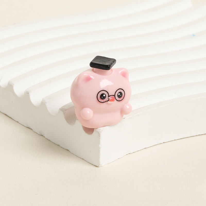 colorful The outstanding student, Little Pink Pig