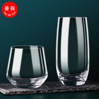 Verres à cocktail transparents en forme d'œuf personnalisables avec logo, tasses à bière, mugs à vin, café, jus, gobelets pour bar – Vente en gros