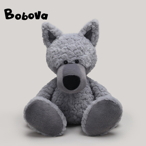 Set di giocattoli di peluche di riscaldamento di Natale a microonde sicuro coccodrillo/<span class=keywords><strong>lupo</strong></span>/<span class=keywords><strong>cane</strong></span> animali di peluche per regali - Product Image 5