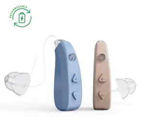 Produits les plus vendus Amplificateur auditif OTC Crystal Sound Appareil auditif BTE rechargeable pour personnes âgées malentendantes