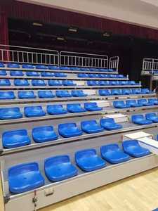 เก้าอี้พลาสติก HDPE สำหรับสนามกีฬาฟุตบอล สนามกีฬาอเนกประสงค์ สำหรับผู้ชม รับรองโดย BWF/ITF/FIBA ใช้ได้ทั้งภายนอกและภายในอาคาร รับประกัน 5 ปี - Product Image 3